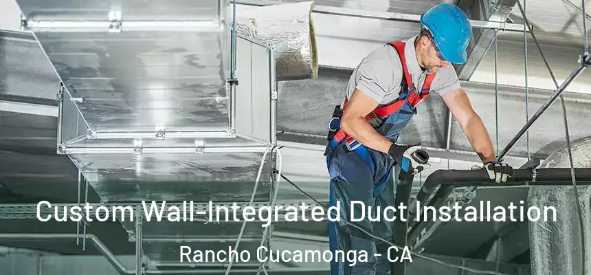  Custom Wall-Integrated Duct Installation Rancho Cucamonga - CA
